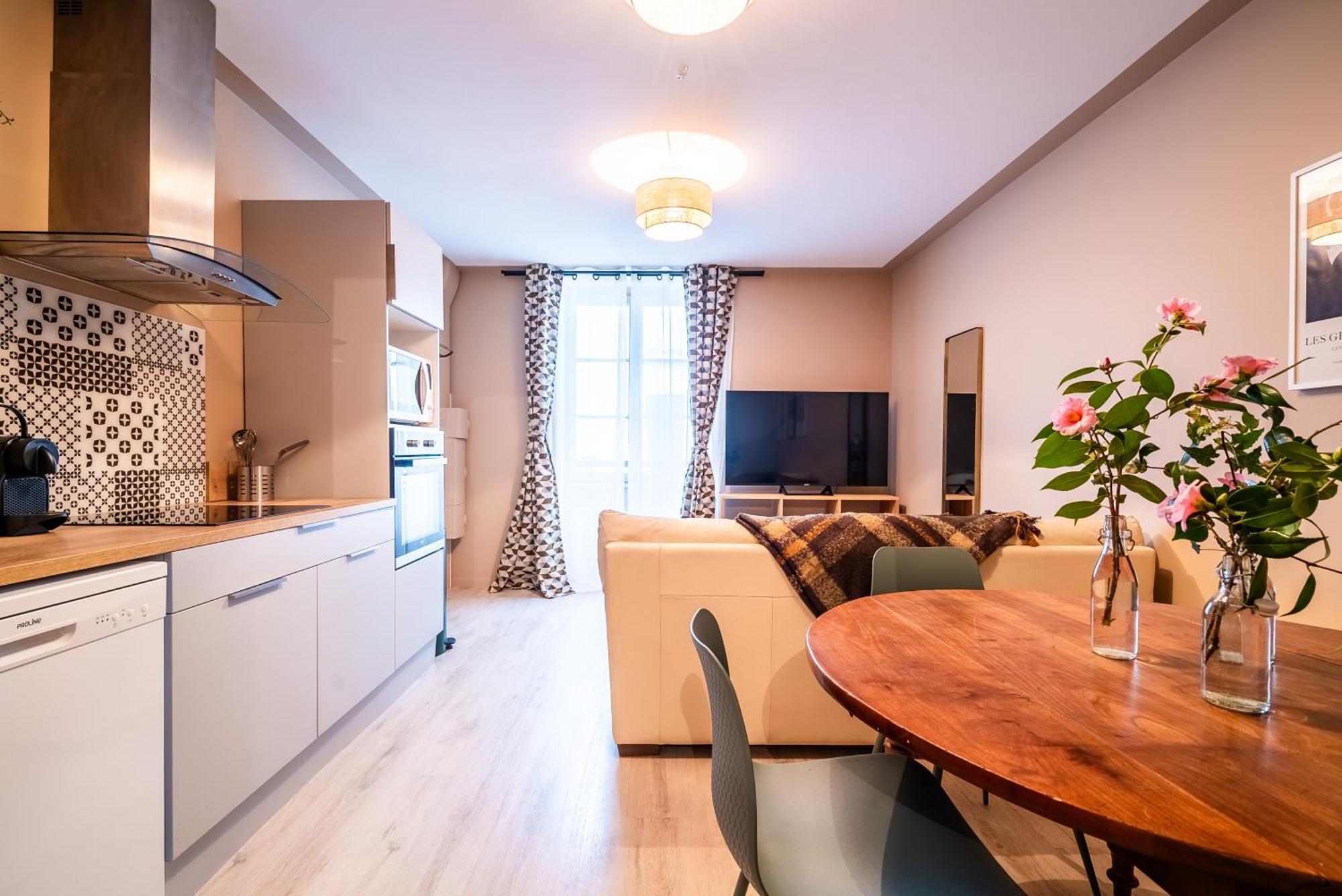 Mon Appart'Hotel - Gare De Limoges - Duplex 2 Chambres - Parking En Supp エクステリア 写真