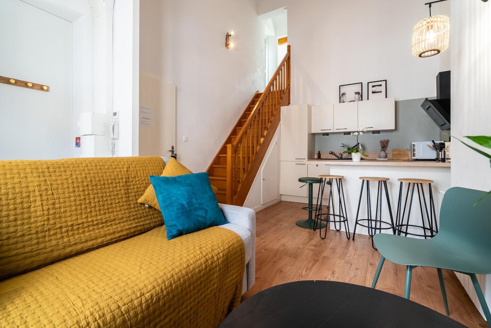 Mon Appart'Hotel - Gare De Limoges - Duplex 2 Chambres - Parking En Supp エクステリア 写真